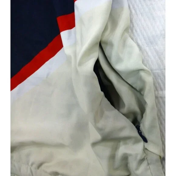 Chicago White Sox Quarter Zip Jacket Windbreaker Tri Color Chevron Xfinity Polye - Picture 12 of 16